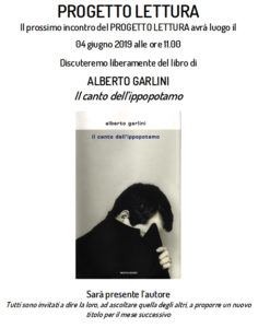 Garlini Il canto dell'ippopotamo - Gruppo lettura 2019